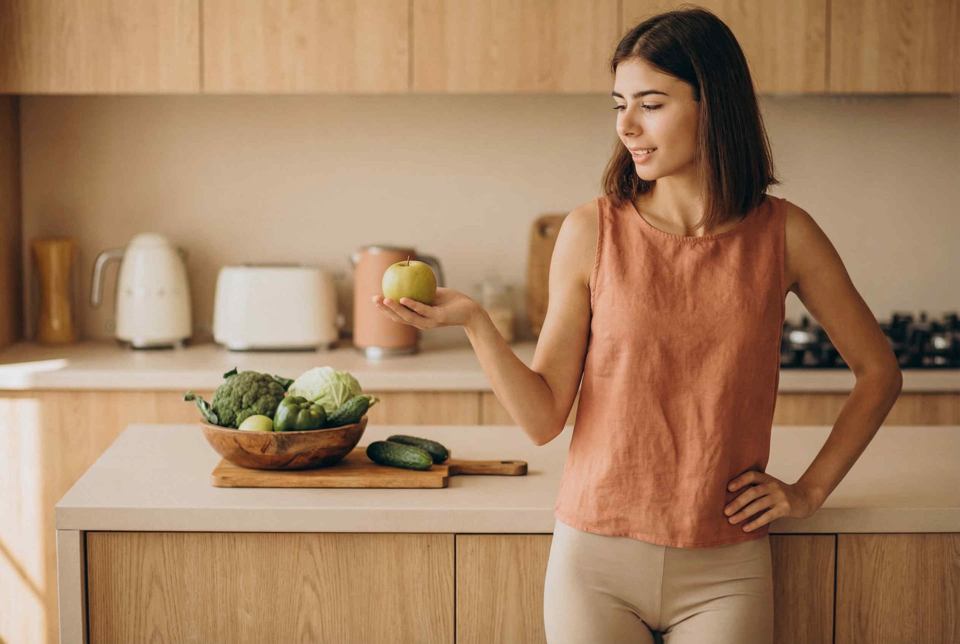 Dry pasta with colored tomato oil and parsley Italian traditional cuisine Fresh vegetables Top view Free space for your text